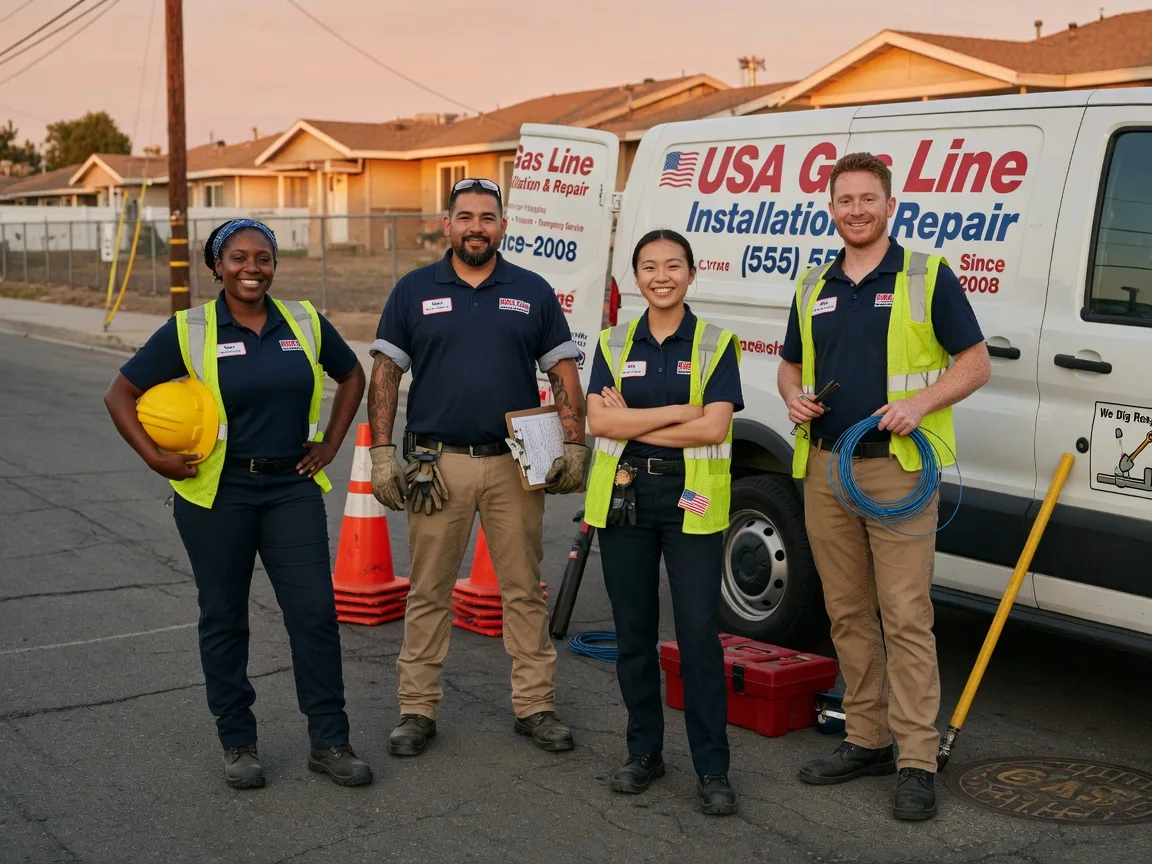 Gas Line Installation company in Banquete, TX